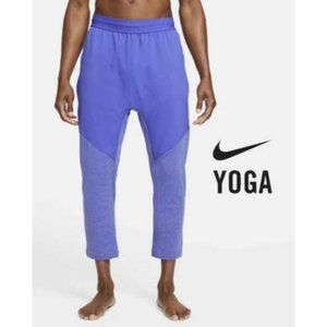 Nike Dri-FIT Men's Yoga Training Tapered Pants Jogger Blue 2XL-Tall
